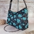 Bolsa Baguete Turqueza Floral - comprar online