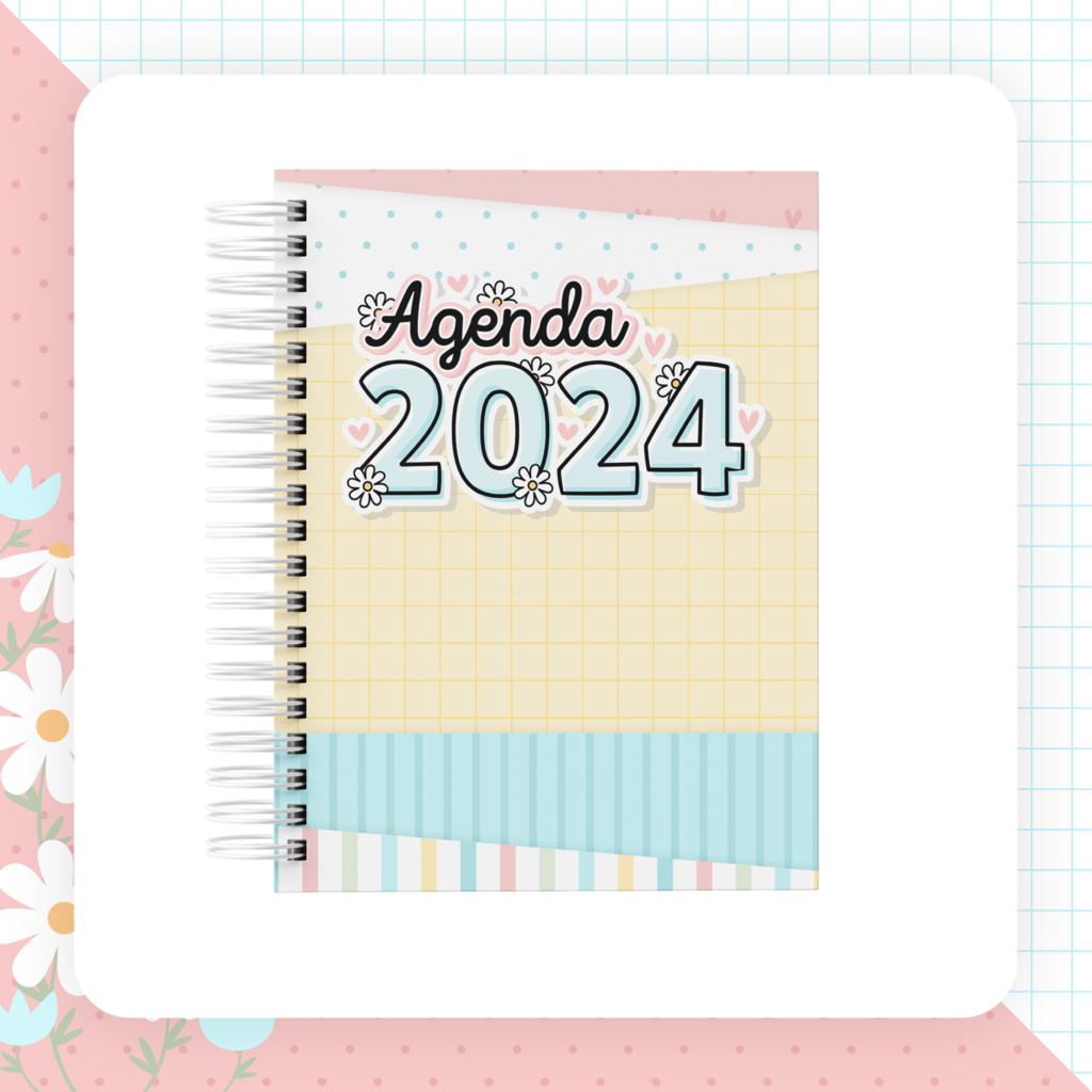 Mini Agenda 2024- Coleção Living - Pequenos Amores