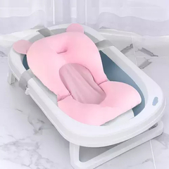 Almohadon Soporte Reductor Seguridad bebe para bañadera Acolchado ROSA