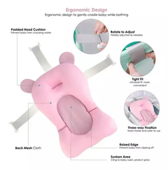 Almohadon Soporte Reductor Seguridad bebe para bañadera Acolchado ROSA - comprar online