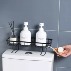 Estante organizador de baño colgante con porta Accesorios - comprar online