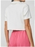 CROPPED POLO COLCCI - BRANCO (V02410) - loja online