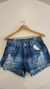 SHORTS JEANS RASGADO - ( V02412) na internet