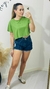 CROPPED COLCCI - VERDE ZORO (V02412) - comprar online