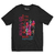 Remera negra de Foo Fighters con el texto "Wasting Light" y rostros de la banda en colores vibrantes.