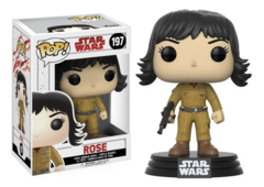 Figura de Rose #197 - Star Wars - Funko Pop Original + Protector de acetato