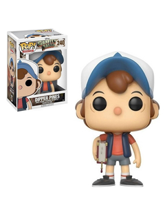 Figura Dipper Pines #240 - Gravity Falls - (Bootleg Alternativo Funko Pop)