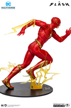 Estatua The Flash Movie 30 cm - Mc Farlane DC Multiverse - Unytoys