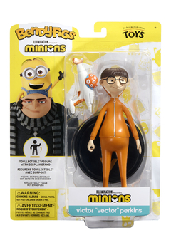 Figura de Vector Victor Perkins - Minions - Bendyfigs Original