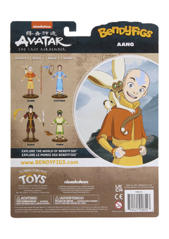 Figura de Aang - Avatar - La leyenda de Aang - Bendyfigs Original en internet