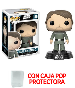 Figura de Galen Erso #186 - Star Wars - Funko Pop Original + Protector de acetato - comprar online