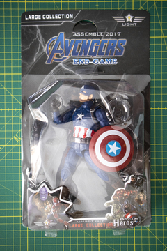 Muñeco Capitán América Large Collection - Avenger Endgame - en Blister - Unytoys