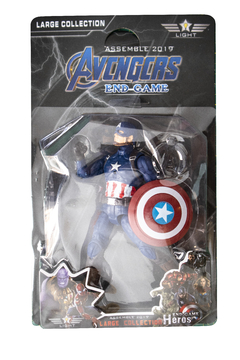 Muñeco Capitán América Large Collection - Avenger Endgame - en Blister