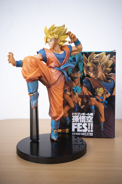 Figura Goku Super Saiyan Fes!! Dragon Ball - Simil Banpresto en internet