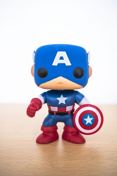 Figura de Capitan America #06 (Bootleg Funko Pop)