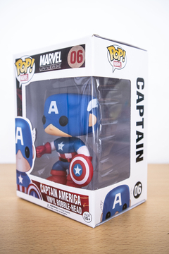 Figura de Capitan America #06 (Bootleg Funko Pop) - tienda online