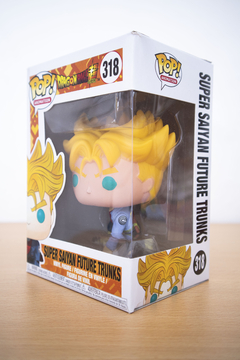 Figura Muñeco Trunks Super Saiyan #318 - Simil Alternativo Funko Pop - Unytoys