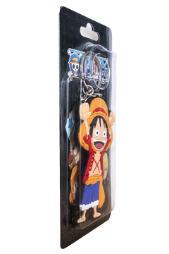 Llavero de Luffy Monkey - One Piece - Goma - Unytoys