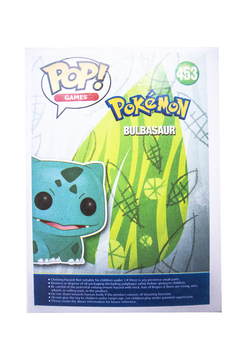 Bulbasaur Pokemon #453 - Simil Funko Pop - tienda online