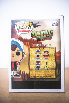 Imagen de Figura Dipper Pines #240 - Gravity Falls - (Bootleg Alternativo Funko Pop)