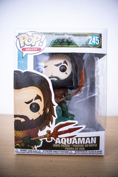 Figura Muñeco Aquaman #245 Dc Heroes (Bootleg Alternativo Funko Pop) - comprar online