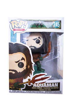 Figura Muñeco Aquaman #245 Dc Heroes (Bootleg Alternativo Funko Pop)