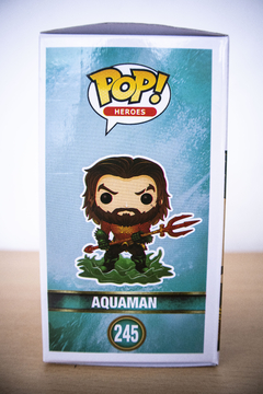 Imagen de Figura Muñeco Aquaman #245 Dc Heroes (Bootleg Alternativo Funko Pop)