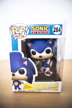 Sonic The Hedgehog #284 con Esmeralda (Bootleg Funko Pop) - comprar online