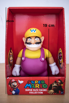 Figura Muñeco de Wario - Super Mario - Grande Super Size - Importado en internet