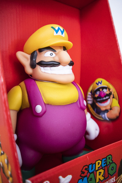 Figura Muñeco de Wario - Super Mario - Grande Super Size - Importado en internet