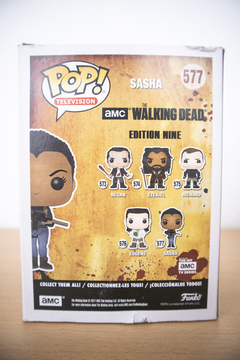 Imagen de Figura de Sasha - Walking Dead #577 - Funko Pop Original + Protector de acetato