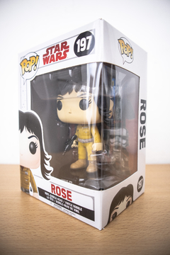 Figura de Rose #197 - Star Wars - Funko Pop Original + Protector de acetato - Unytoys