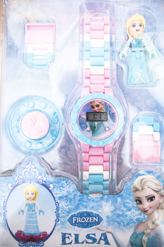 Reloj Infantil Elsa - Frozen Disney - Unytoys