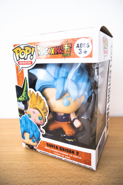 Figura Goku God Blue v2 - Dragon Ball Z - Simil Alternativo Funko Pop en internet