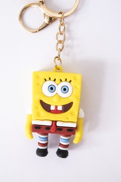 Llavero de Bob Esponja - Silicona Excelente Calidad Importado - Unytoys