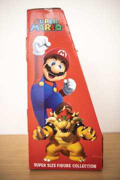 Figura Muñeco de Lugi traje blanco - Super Mario - Grande Super Size - Importado