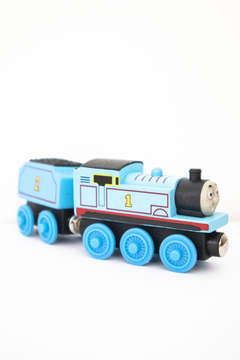 Combo Tren Thomas + Vagón nro 2 de madera - Thomas & Friends - Importado en internet