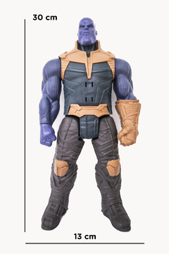 Muñeco Thanos Avengers - Grande 30 Cm Con Luz Y Sonido en internet