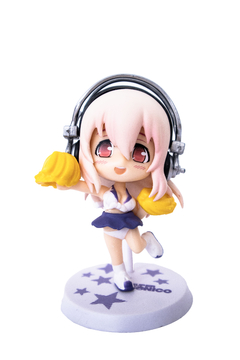 Figura Super Sonico Working Set - Porrista- Importado Calidad