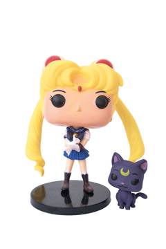 Figura Sailor Moon & Luna #89 - Simil Funko Pop - comprar online