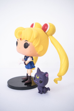 Figura Sailor Moon & Luna #89 - Simil Funko Pop en internet