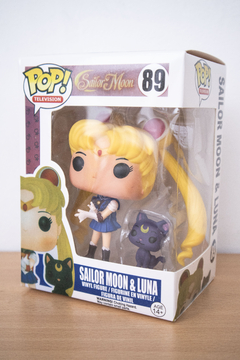 Imagen de Figura Sailor Moon & Luna #89 - Simil Funko Pop