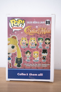 Figura Sailor Moon & Luna #89 - Simil Funko Pop - comprar online