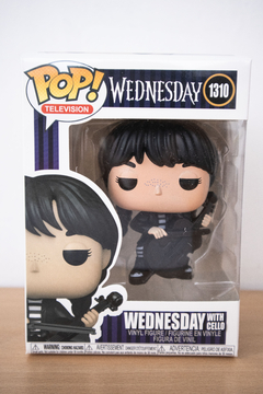 Merlina Wednesday with Cello #1310 - (Bootleg Funko Pop) en internet