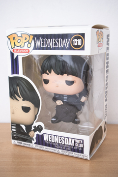 Merlina Wednesday with Cello #1310 - (Bootleg Funko Pop) - Unytoys