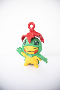 Pikachu figura gashapon - Disfraz Cosplay Digimon Pokemon Palmon en internet