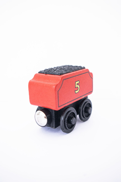 Vagón Rojo nro 5 de Madera - Thomas & Friends - Importado