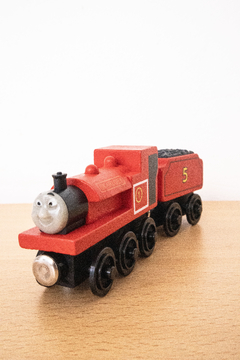 Combo Tren Scarlet + Vagón Rojo de madera - Thomas & Friends - Importado - comprar online