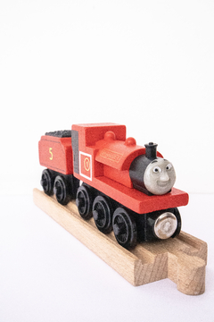 Combo Tren Scarlet + Vagón Rojo de madera - Thomas & Friends - Importado - comprar online