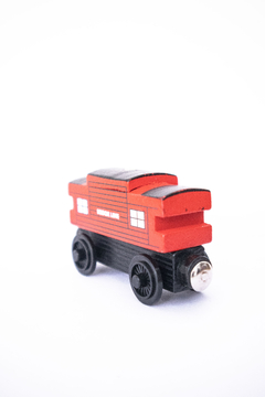 Vagón Sodor Line Rojo de Madera - Thomas & Friends - Importado - comprar online